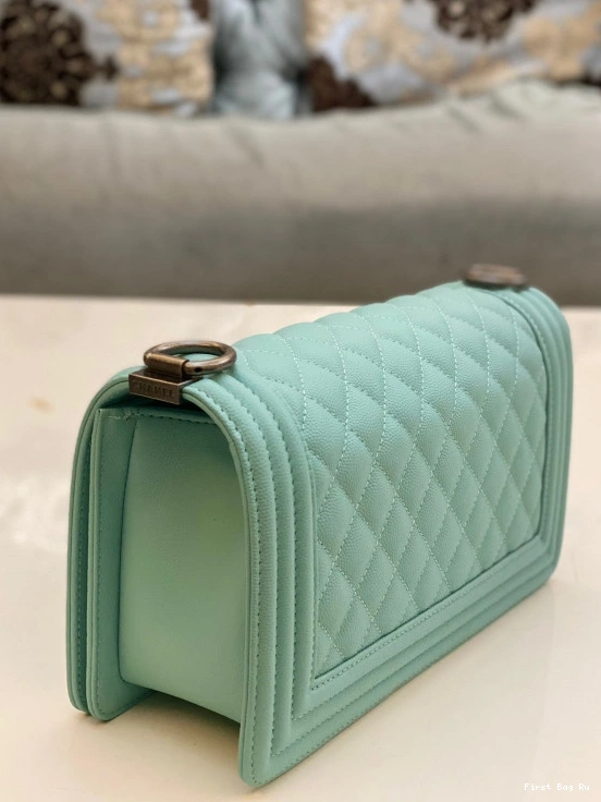 First Bag Ru CHANEL BOY BAG 25CM 0814